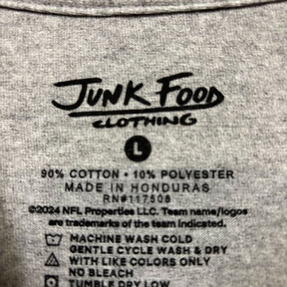 Kansas City Chiefs Logo T-Shirt Size Large - Picture 4 of 4